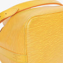 Louis Vuitton Petit Noe Yellow EPI Leather Shoulder Bag