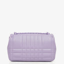 Burberry Lavender Quilted Leather Small Lola Shoulder Bagg