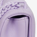 Burberry Lavender Quilted Leather Small Lola Shoulder Bagg