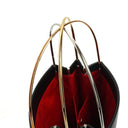 Cartier Black Leather Trinity Bag