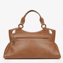Cartier Marcello de Cartier Brown Leather Handle Bag
