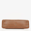 Cartier Marcello de Cartier Brown Leather Handle Bag