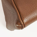 Cartier Marcello de Cartier Brown Leather Handle Bag