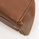 Cartier Marcello de Cartier Brown Leather Handle Bag
