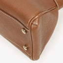 Cartier Marcello de Cartier Brown Leather Handle Bag