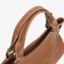 Cartier Marcello de Cartier Brown Leather Handle Bag