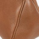 Cartier Marcello de Cartier Brown Leather Handle Bag