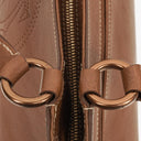 Cartier Marcello de Cartier Brown Leather Handle Bag