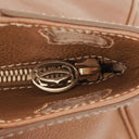 Cartier Marcello de Cartier Brown Leather Handle Bag