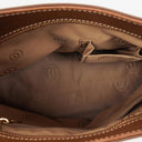 Cartier Marcello de Cartier Brown Leather Handle Bag
