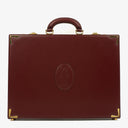 Cartier Must de Cartier Burgundy Briefcase