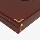 Cartier Must de Cartier Burgundy Briefcase