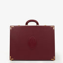 Cartier Must de Cartier Burgundy Briefcase