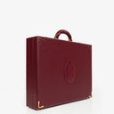 Cartier Must de Cartier Burgundy Briefcase