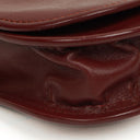 Cartier Red Leather Crossbody Bag