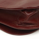 Cartier Red Leather Crossbody Bag