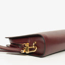 Cartier Must de Cartier Burgundy Leather Clutch Bag