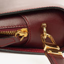 Cartier Must de Cartier Burgundy Leather Clutch Bag