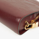 Cartier Must de Cartier Burgundy Leather Clutch Bag