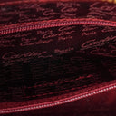 Cartier Must de Cartier Burgundy Leather Clutch Bag
