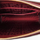 Cartier Must de Cartier Burgundy Leather Clutch Bag