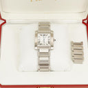 Cartier Tank Francaise Française 28mm Stainless Steel Automatic Watch