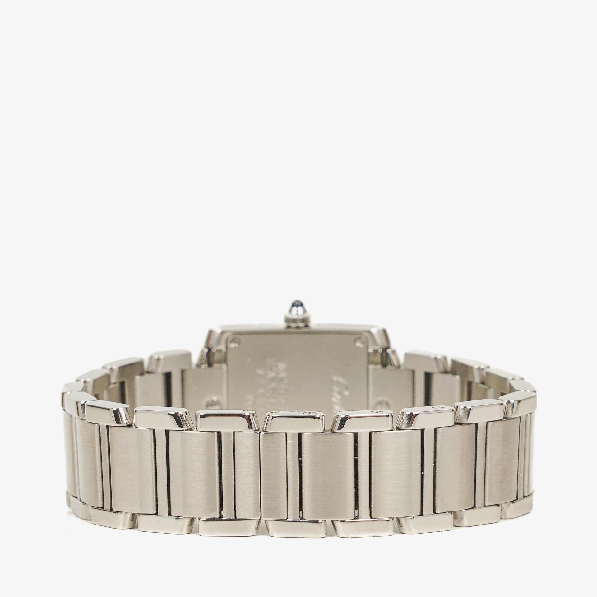 Cartier Tank Solo 20mm Stainless Steel Quartz Watch