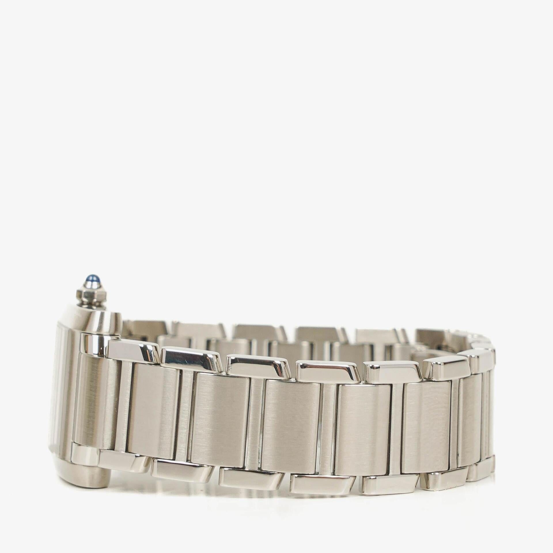 Cartier Tank Solo 20mm Stainless Steel Quartz Watch