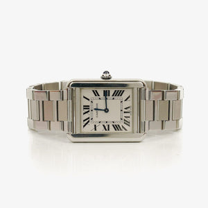 Montre Cartier Tank Solo 24mm Quartz en Acier Inoxydable
