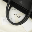 Celine Black Grained Leather Mini Luggage Tote Bag