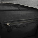 Celine Black Grained Leather Mini Luggage Tote Bag