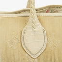 Celine Blue/Beige Macadam Denim Tote Bag