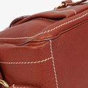Celine Brown Grained Leather Boogie Bag