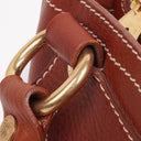 Celine Brown Grained Leather Boogie Bag