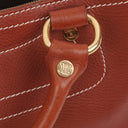 Celine Brown Grained Leather Boogie Bag