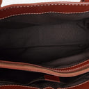 Celine Brown Grained Leather Boogie Bag