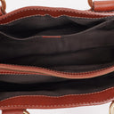 Celine Brown Grained Leather Boogie Bag