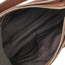 Celine Brown Suede And Leather Shouder Bag