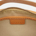 Celine C Macadam Grey Suede Shoulder Bag
