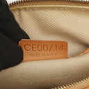 Celine C Macadam Grey Suede Shoulder Bag