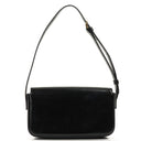 Celine Claude Long Triomphe East West Shoulder Bag Shiny Calfskin