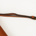 Celine Claude Tan Calfskin Long Triomphe Shoulder Bag