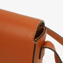 Celine Claude Tan Calfskin Long Triomphe Shoulder Bag