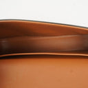Celine Claude Tan Calfskin Long Triomphe Shoulder Bag