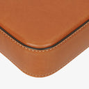 Celine Claude Tan Calfskin Long Triomphe Shoulder Bag