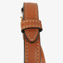 Celine Claude Tan Calfskin Long Triomphe Shoulder Bag