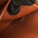 Celine Claude Tan Calfskin Long Triomphe Shoulder Bag