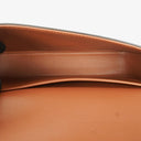 Celine Claude Tan Calfskin Long Triomphe Shoulder Bag