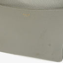 Celine Grey Soft Grained Calfskin Seau Sangle Bucket Bag
