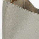 Celine Grey Soft Grained Calfskin Seau Sangle Bucket Bag